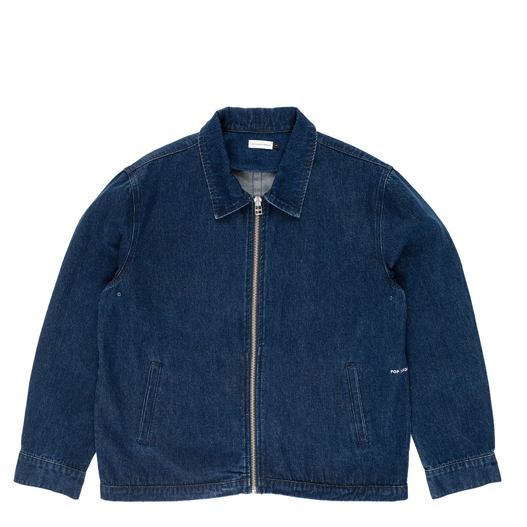 Pop Trading Company Denim Full Zip Jacket | thegoodlife. UAE