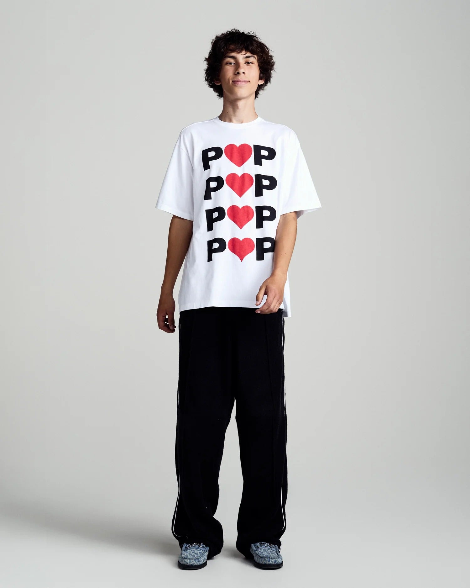 Pop Trading Company Hearts T-Shirt | thegoodlife. UAE