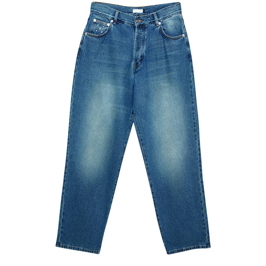 Pop Trading Company - Drs Pants Washed Denim - Pants - thegoodlife.
