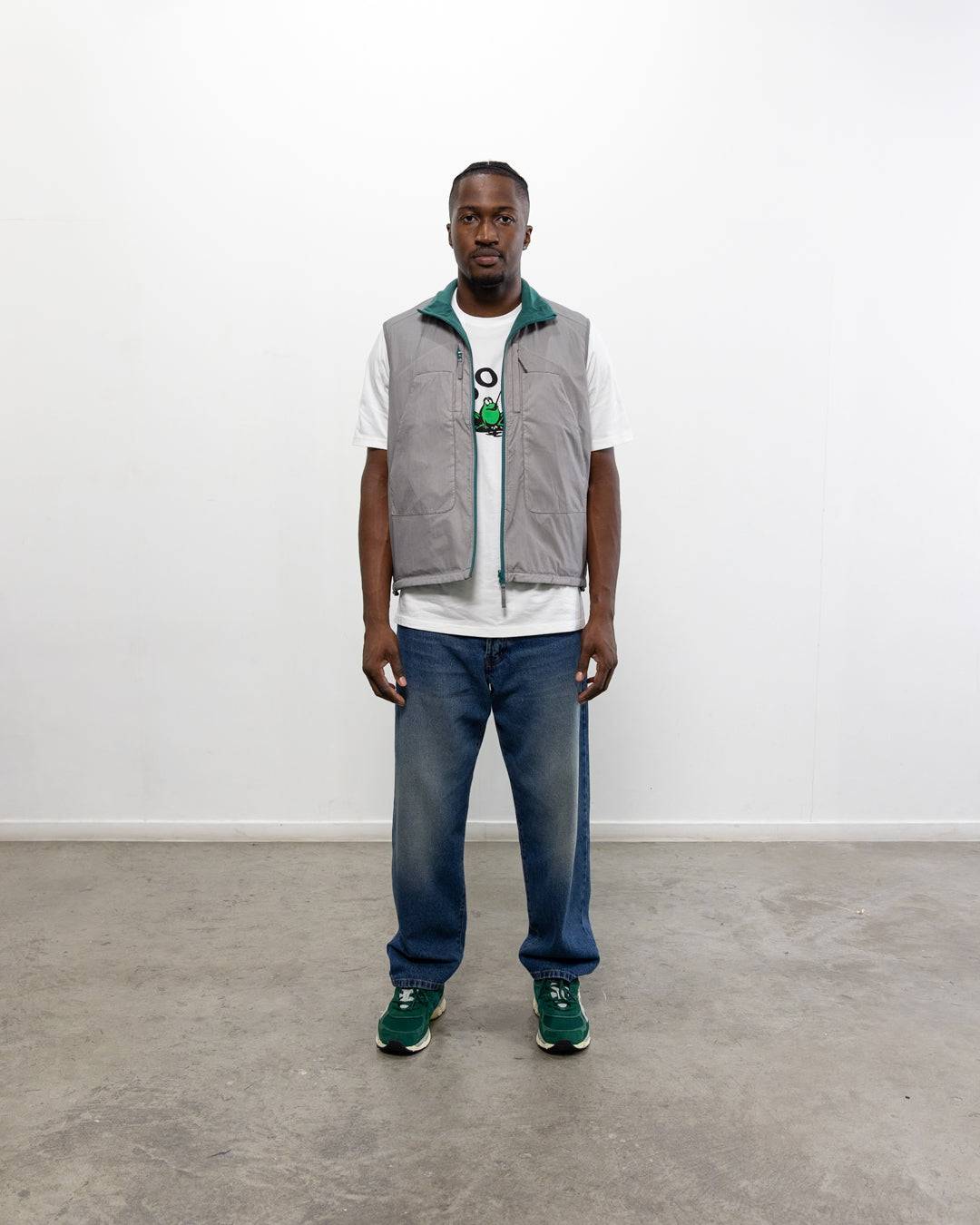 Pop Trading Company - Drs Pants Washed Denim - Pants - thegoodlife.