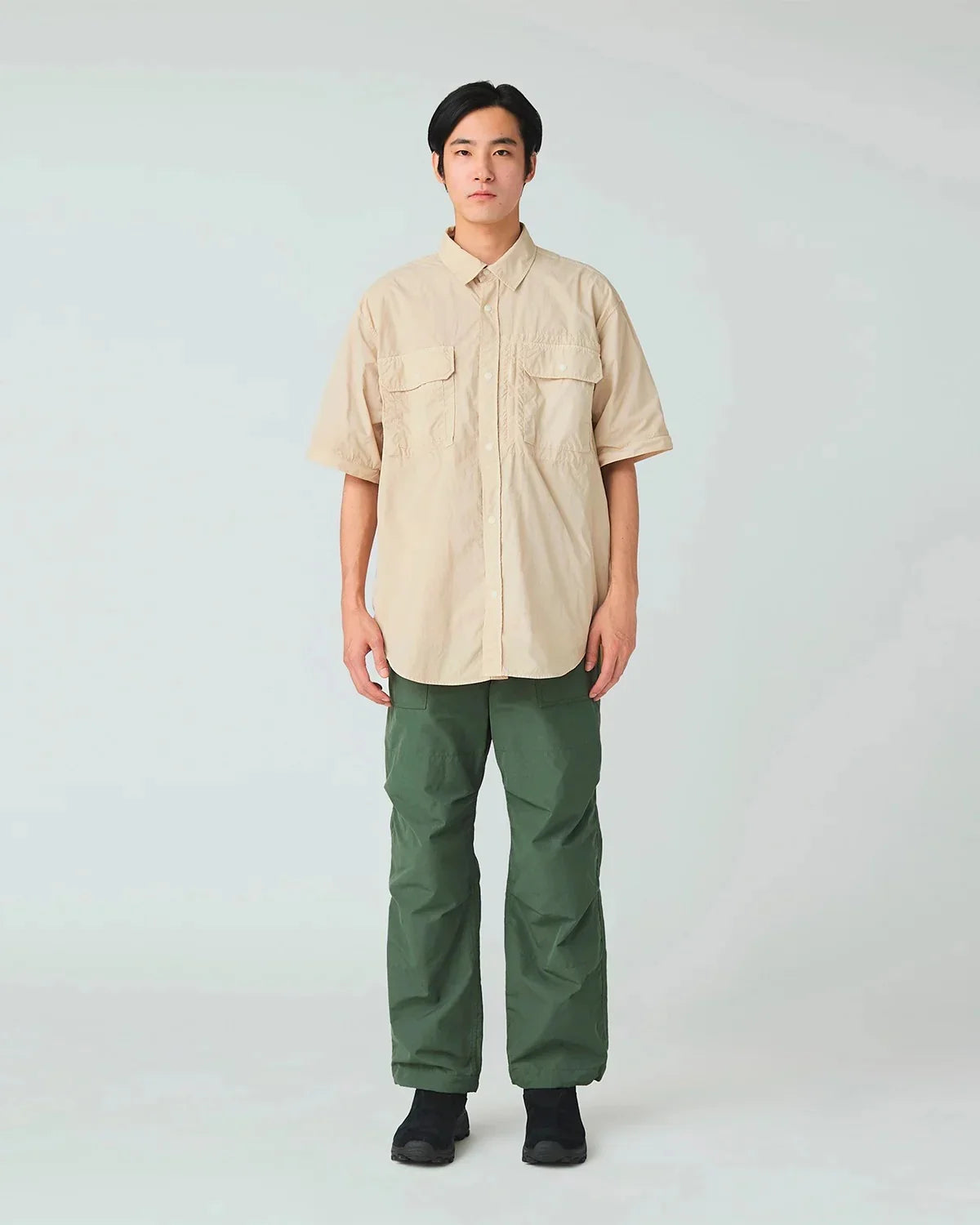 Snow Peak Garment Dyed Convertible Shirt | thegoodlife. UAE