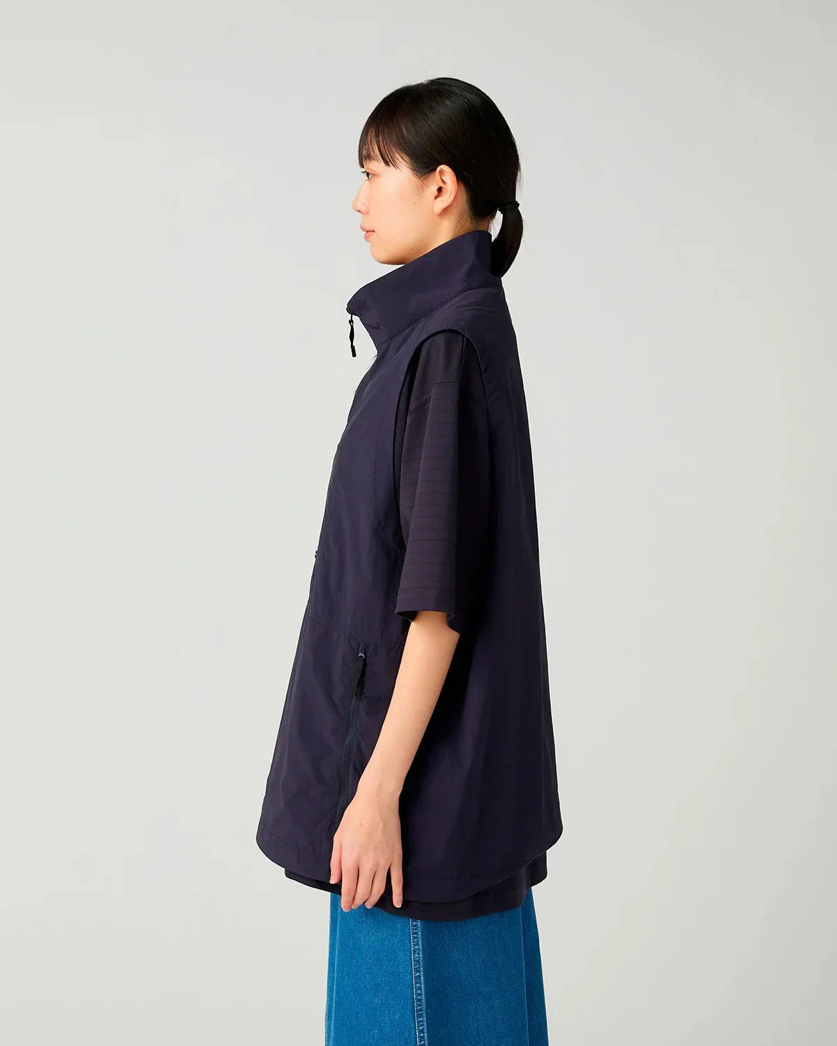 Snow Peak Nylon Tussah Utility Storage Vest | thegoodlife. UAE