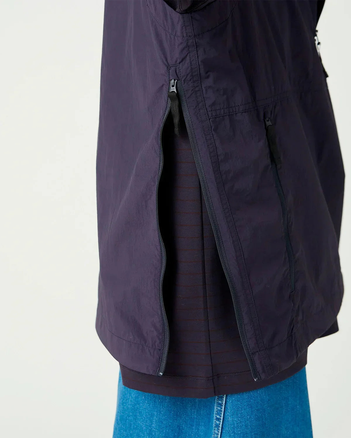 Snow Peak Nylon Tussah Utility Storage Vest | thegoodlife. UAE