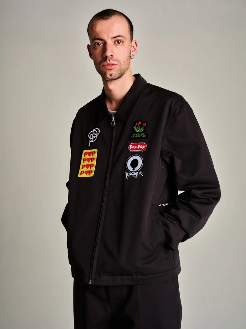Pop Trading Company Full Zip Worker Jacket | thegoodlife. UAE