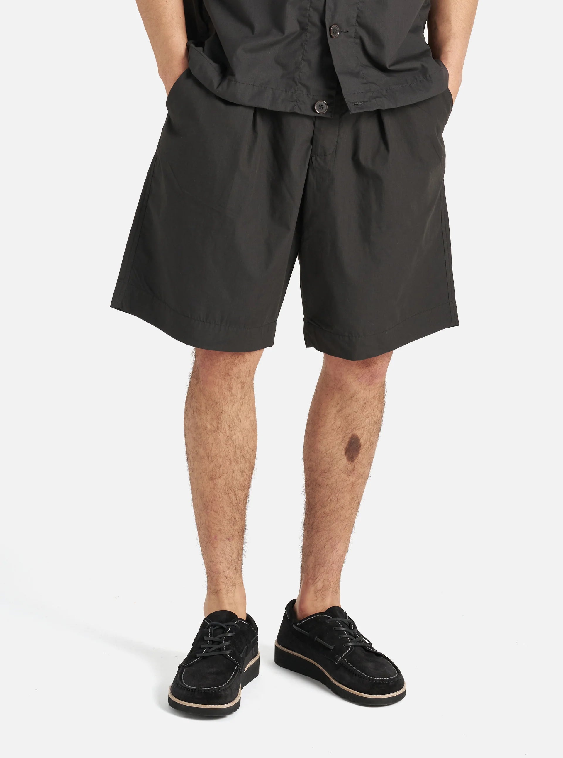 Pleated Track Short