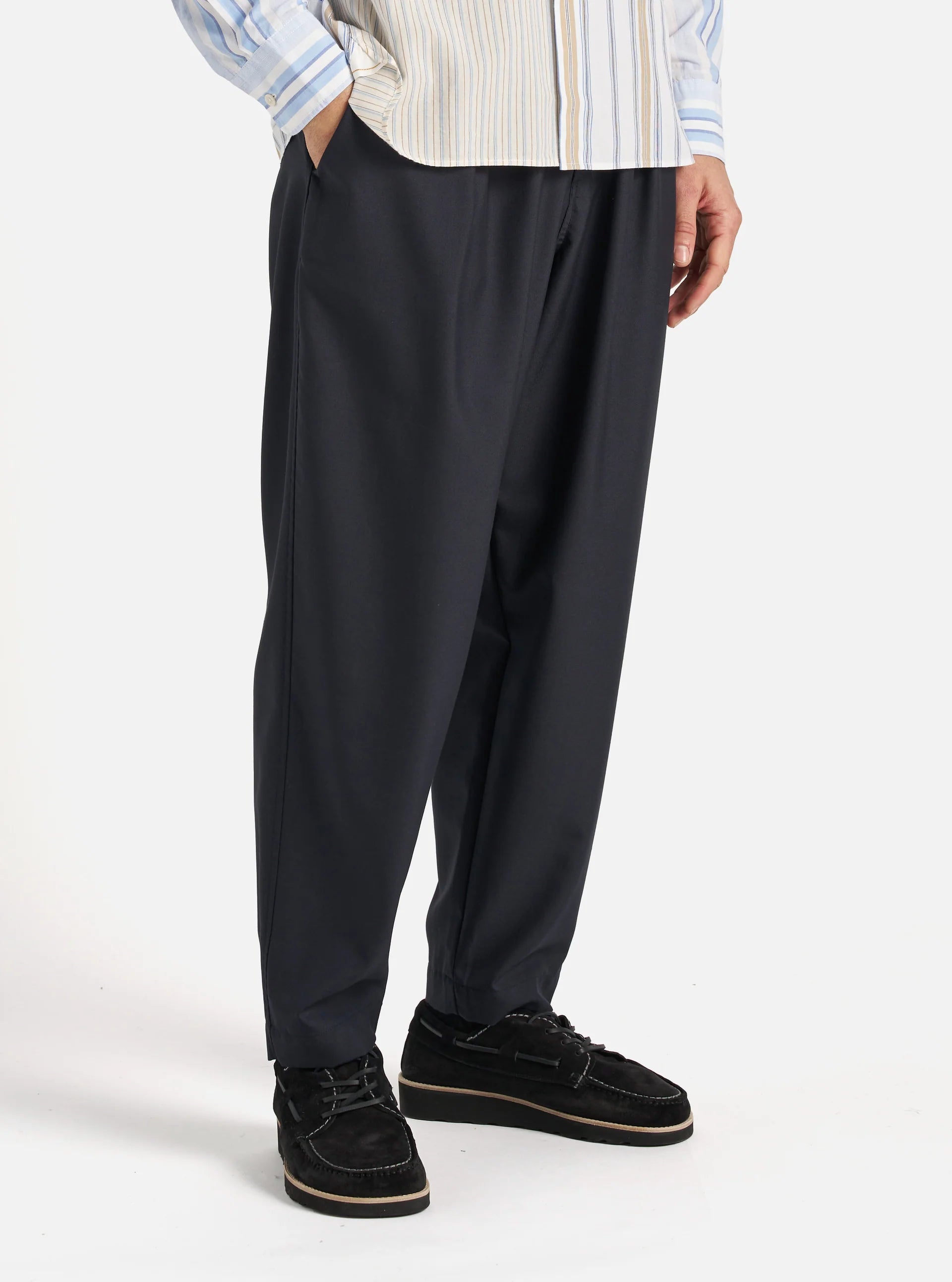 Pleated Track Pant