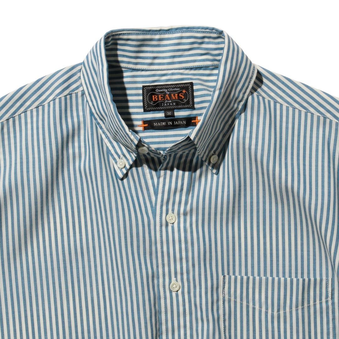 B.D. Pullover Classic-fit Wool Stripe Shirt