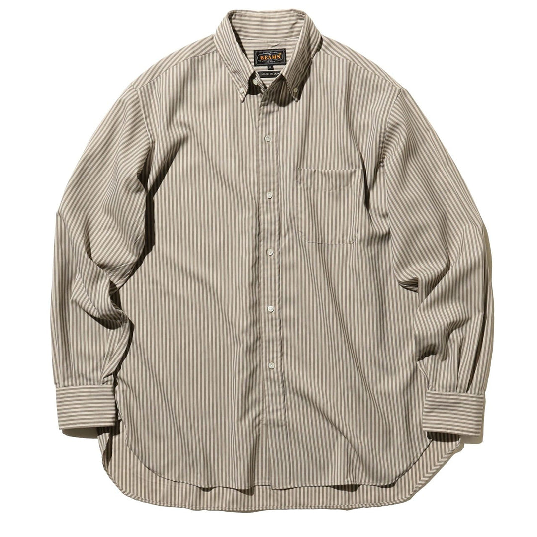B.D. Classic-fit Wool Stripe Shirt