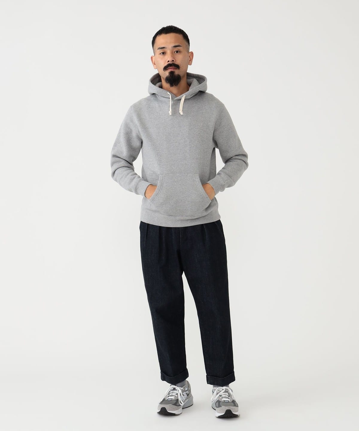 Beams Plus 2 Pleats Tapered Denim | thegoodlife. UAE