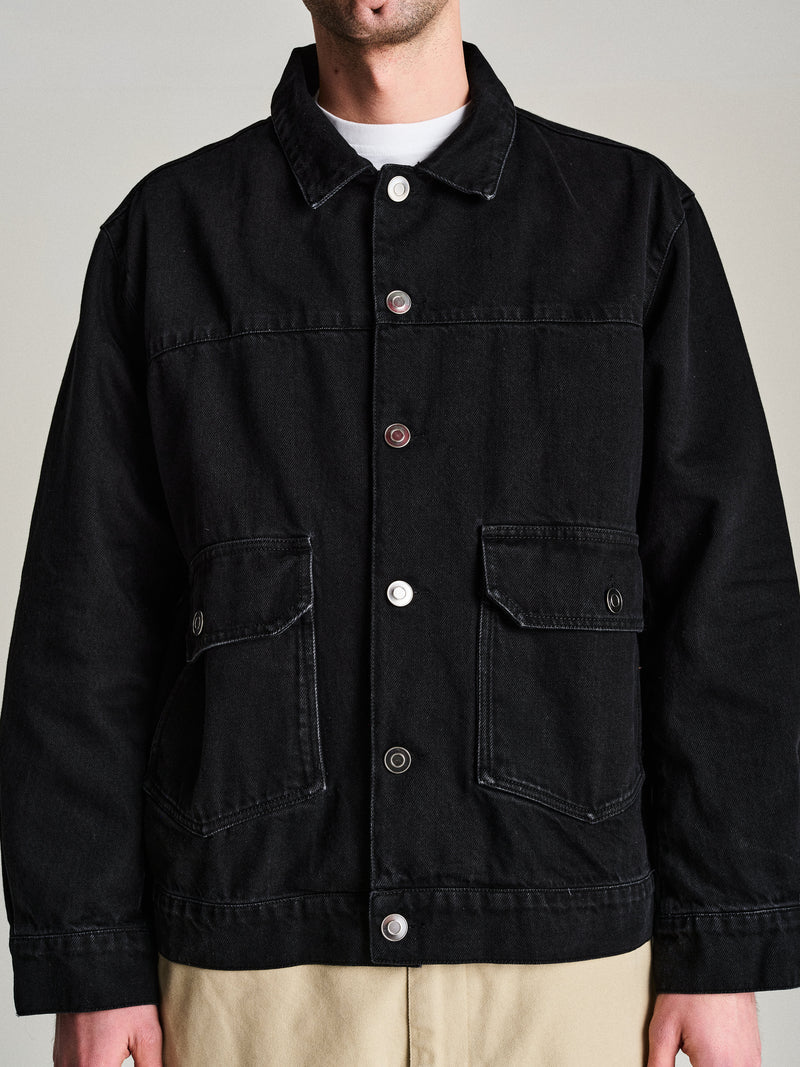 Pop Trading Company Full Button Denim Jacket | thegoodlife. UAE