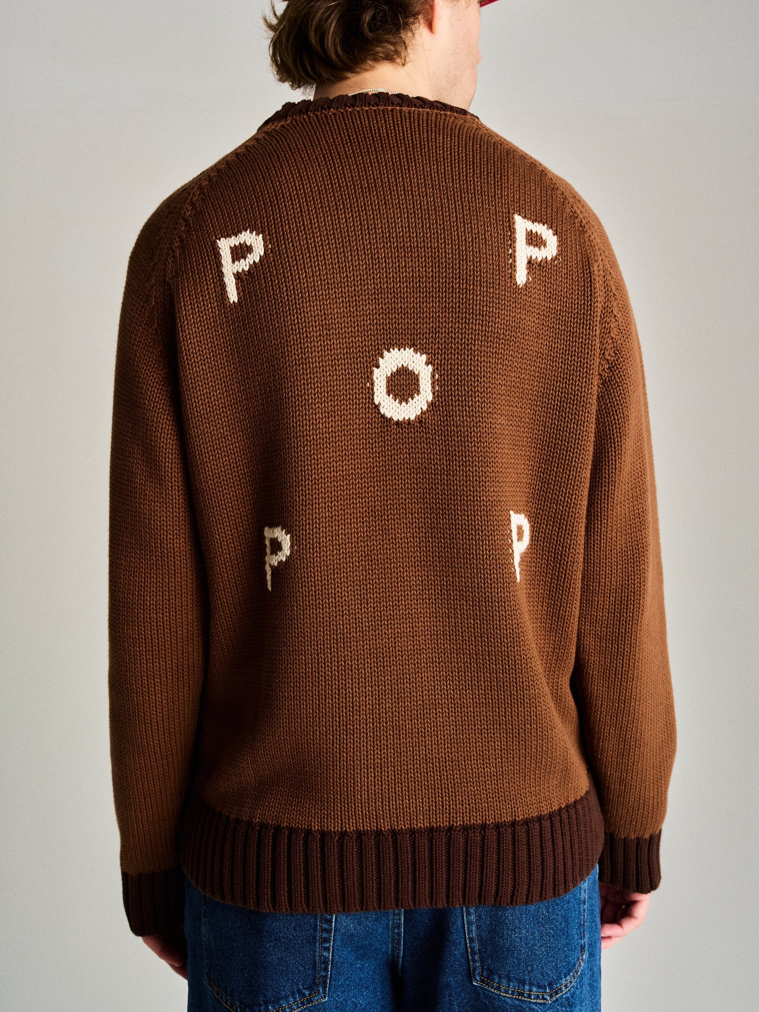 Knitted Logo Crewneck