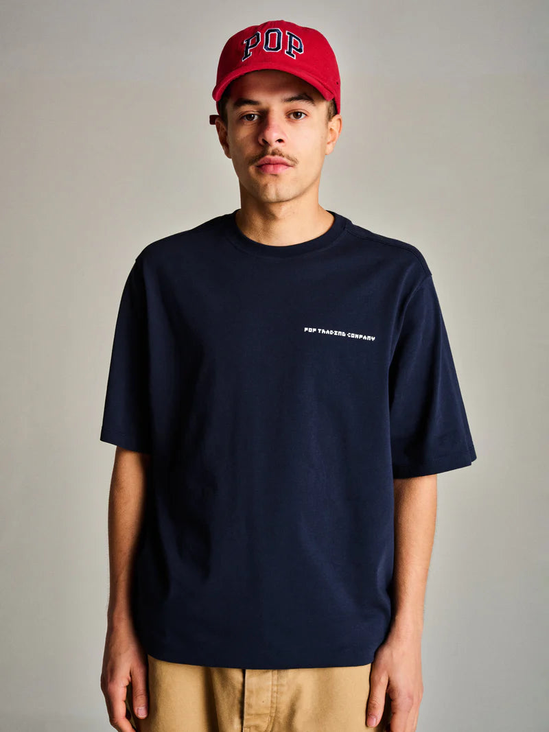 Pop Trading Company Pixel Logo T-Shirt | thegoodlife. UAE