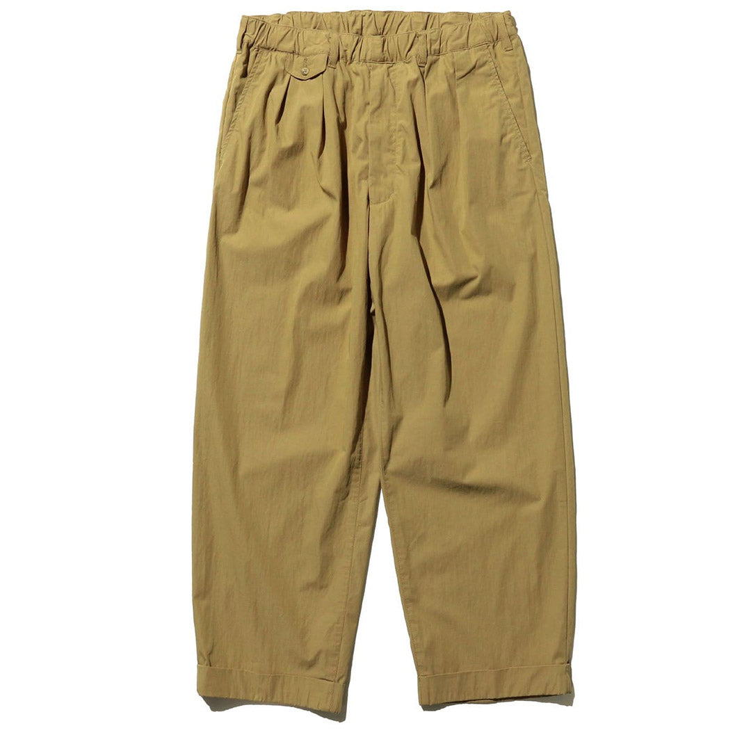 2 Pleats Relax Trousers Comfort Cloth