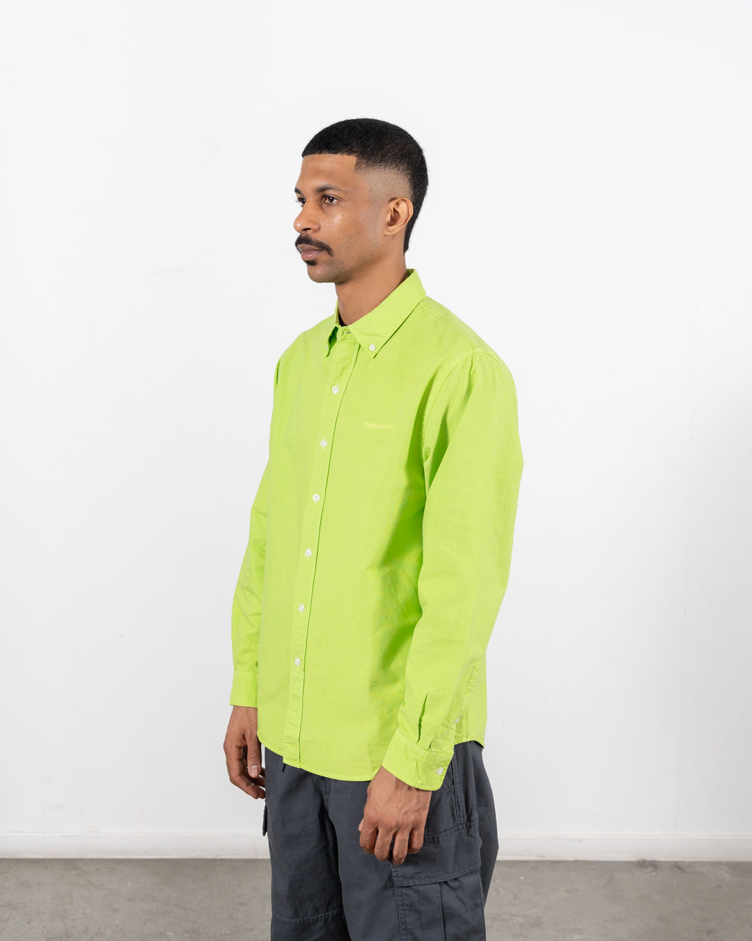 thisisneverthat - Overdyed T-Logo Oxford Shirt - Shirt - thegoodlife.