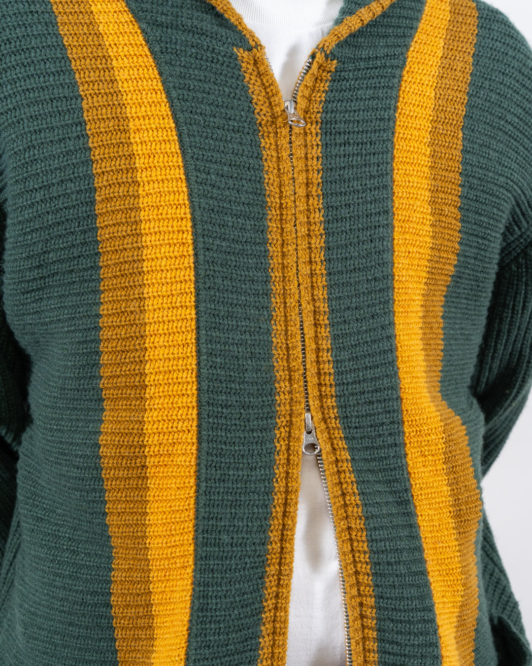Beams Plus - Full Zip Shawl Collar Knit - Sweater - thegoodlife.