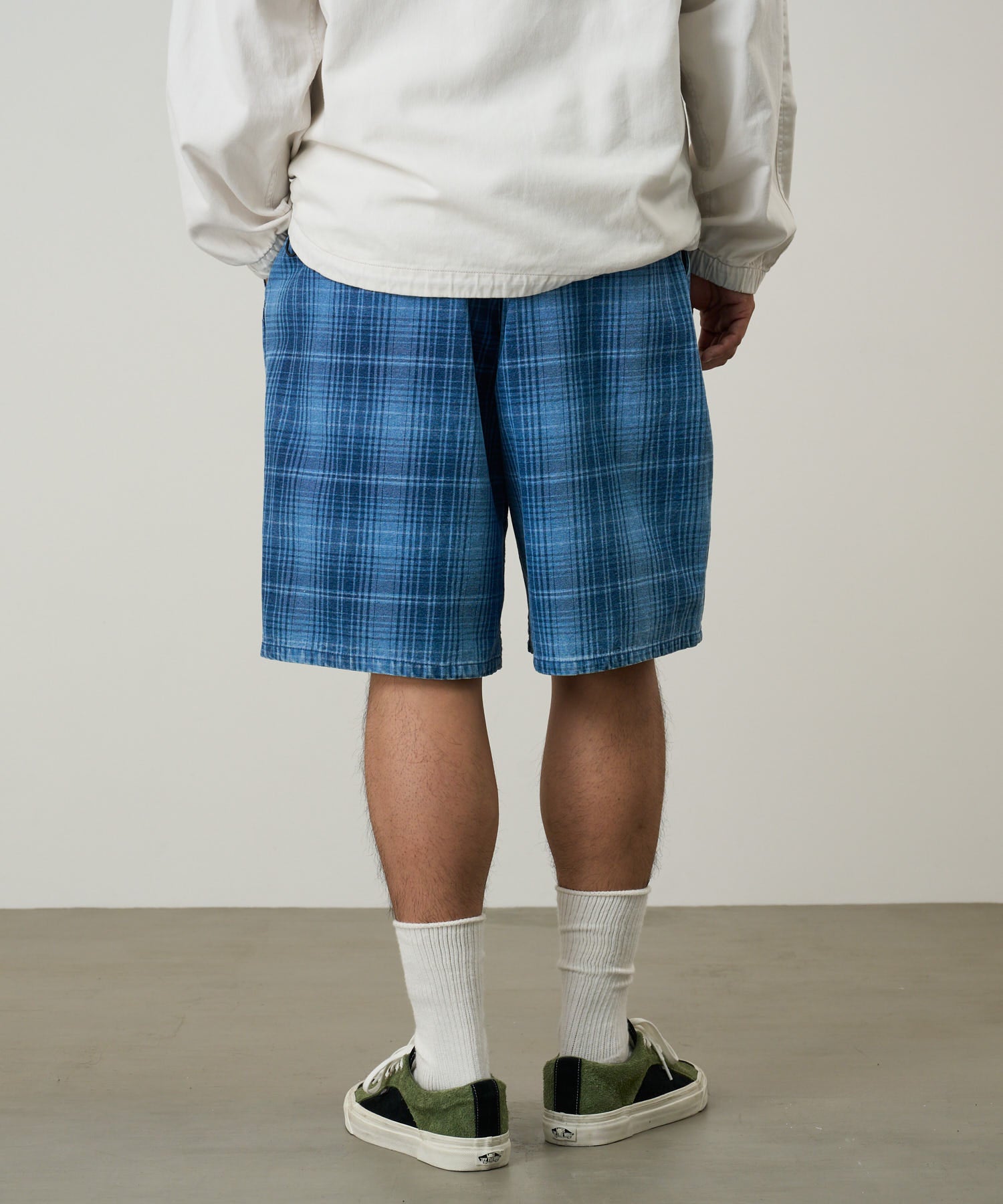 Gramicci Lagoon Short Denim Plaid | thegoodlife. UAE