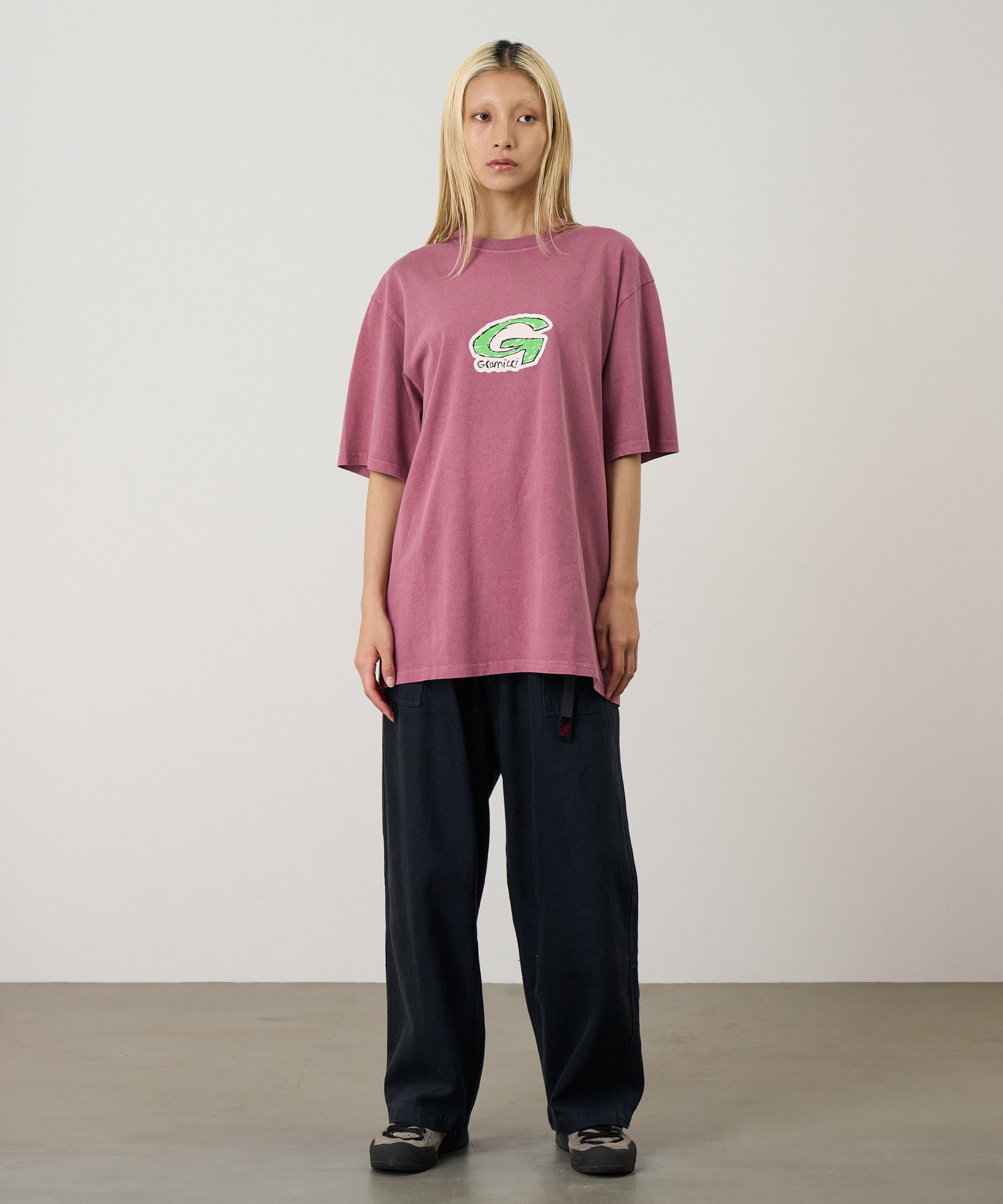 Gramicci G-Scribble Tee Pigment Dyed | thegoodlife. UAE