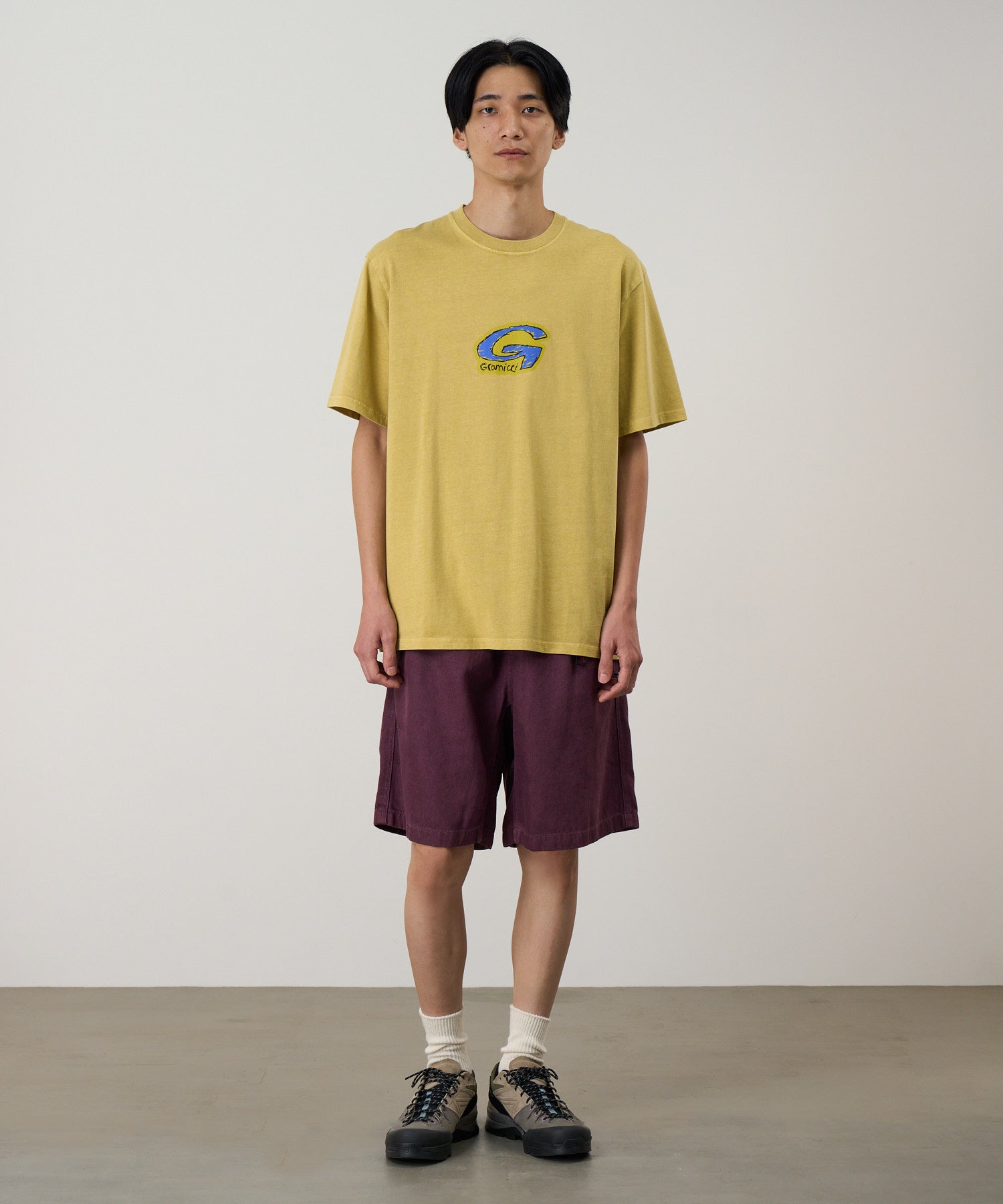 Gramicci G-Scribble Tee Pigment Dyed | thegoodlife. UAE