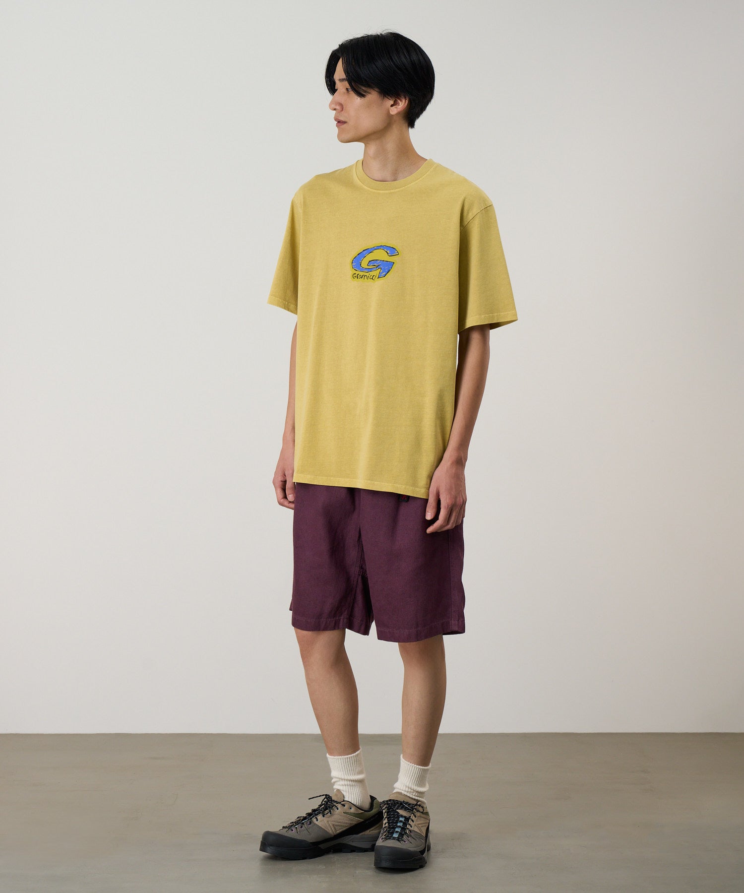 Gramicci G-Scribble Tee Pigment Dyed | thegoodlife. UAE