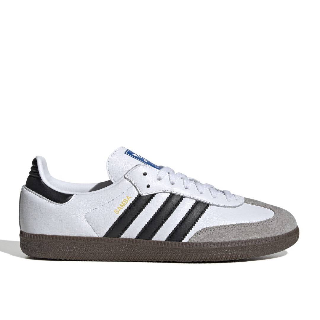 adidas Originals Samba OG Sneakers in Footwear White/Core Black/Clear Granite for Unisex | thegoodlife. adidas Originals Samba OG Sneakers in Footwear White/Core Black/Clear Granite for Unisex | thegoodlife.