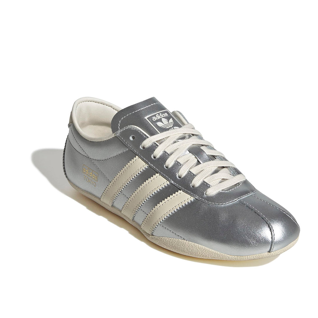 adidas Tokyo Womens Silver Metallic Cream White Gold