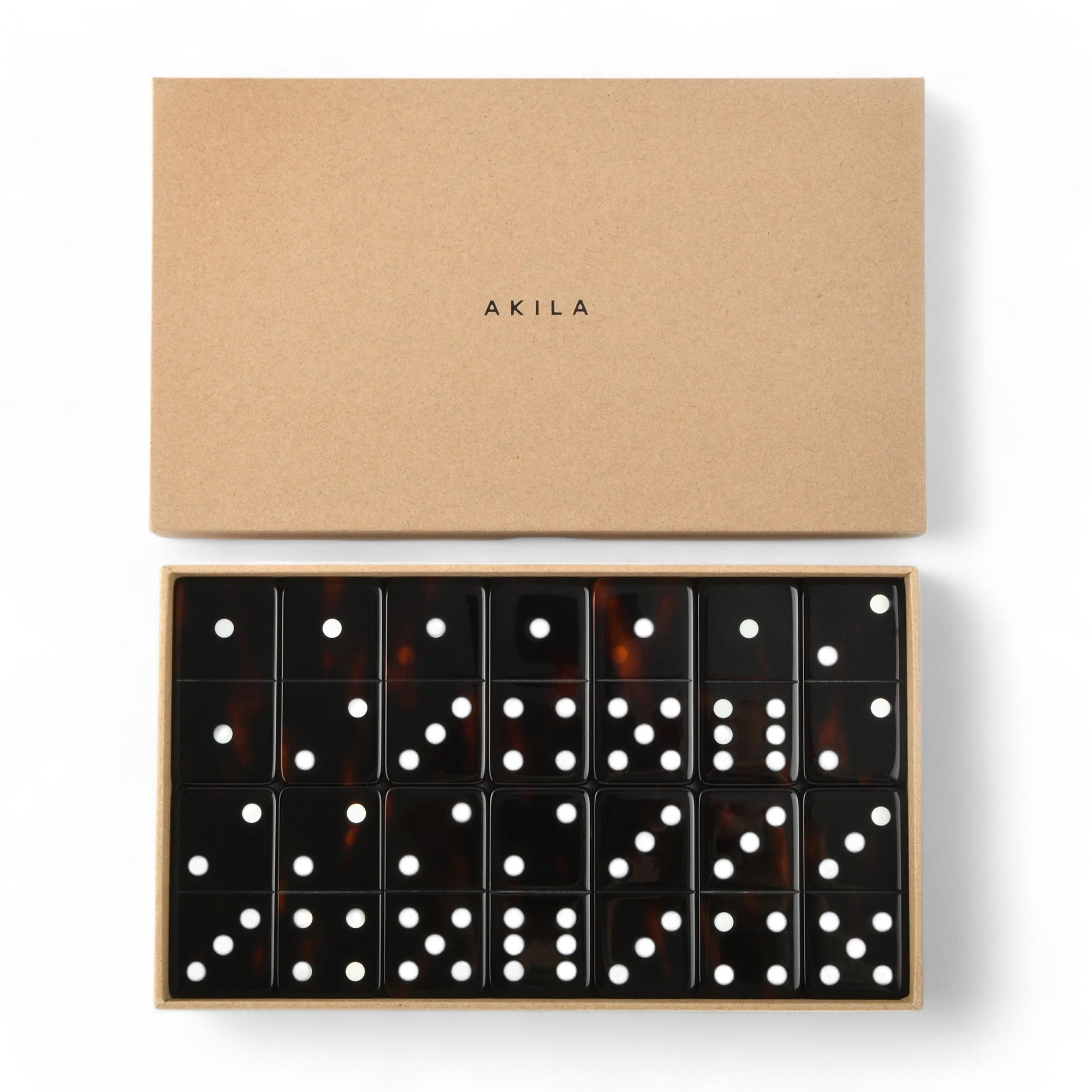 Akila - Acetate Domino Set - Games - thegoodlife.