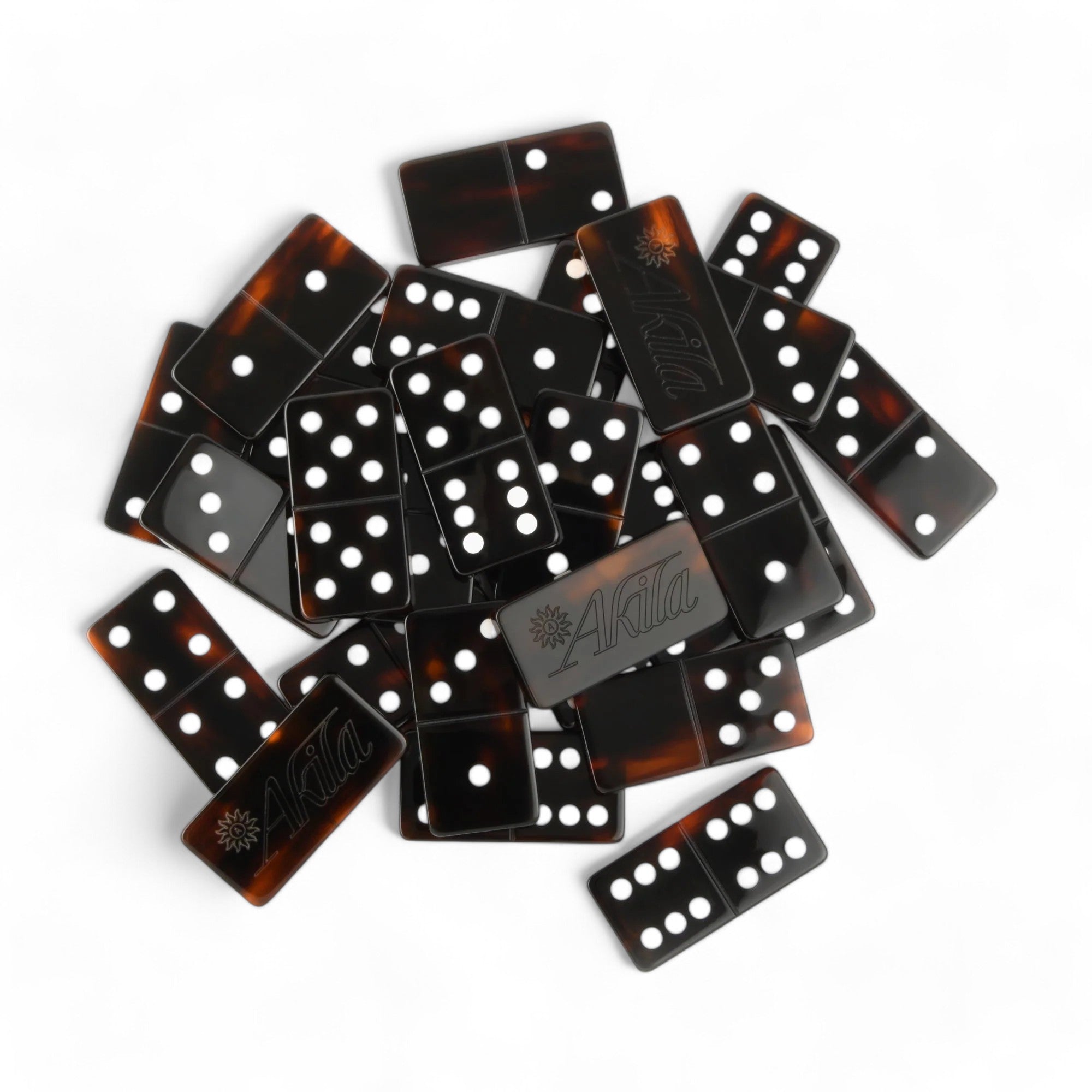 Akila - Acetate Domino Set - Games - thegoodlife.