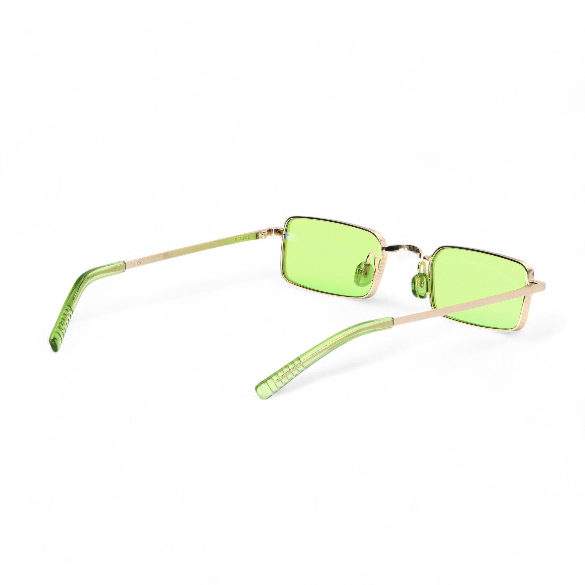 Akila B Side x The Beatles Sunglasses Gold/Green Unisex