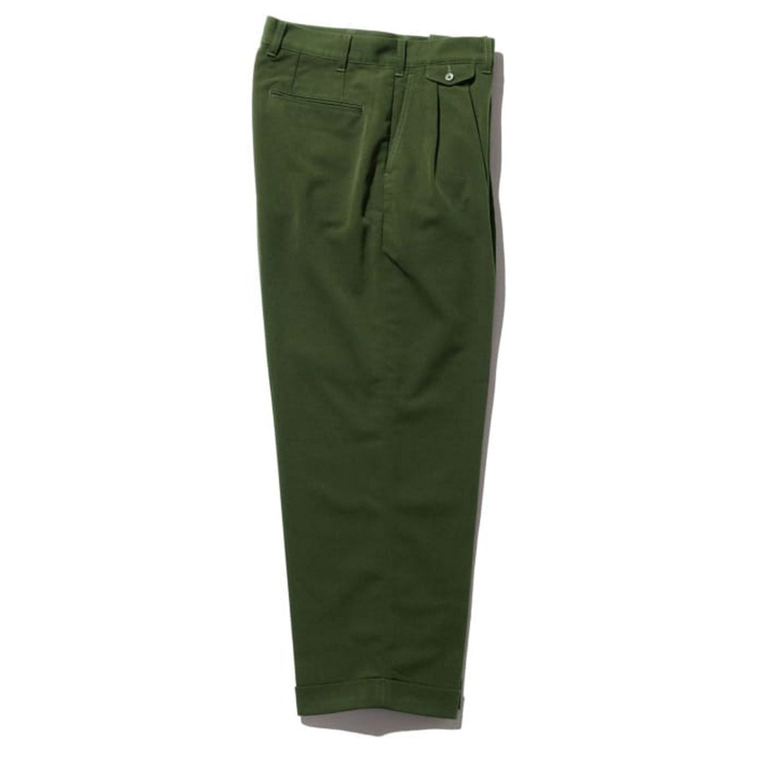 Beams Plus 2 Pleats Trousers PE Twill | thegoodlife. UAE