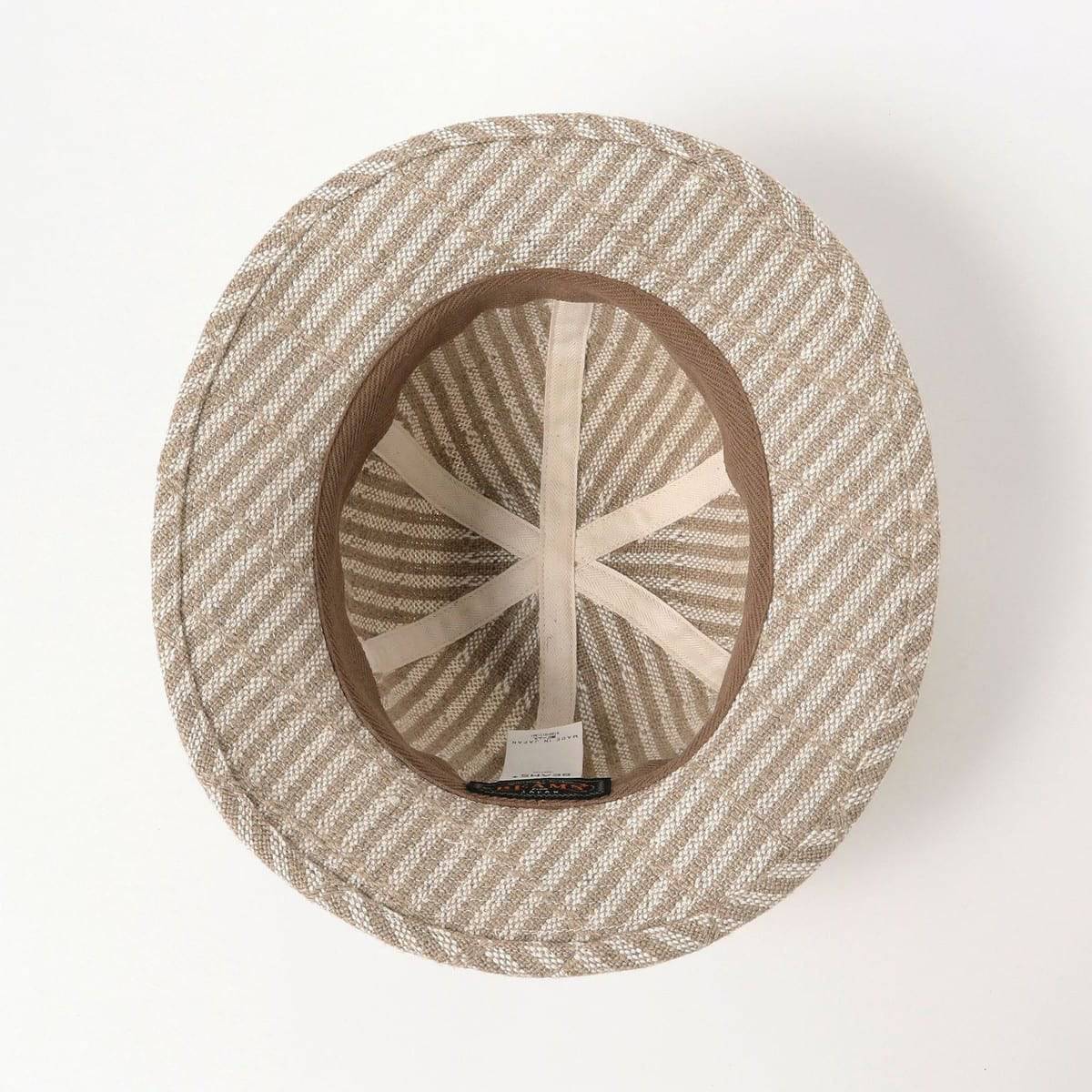 Beams Plus - Mil Hat Linen Hickory Stripe - Caps & Hats - thegoodlife.