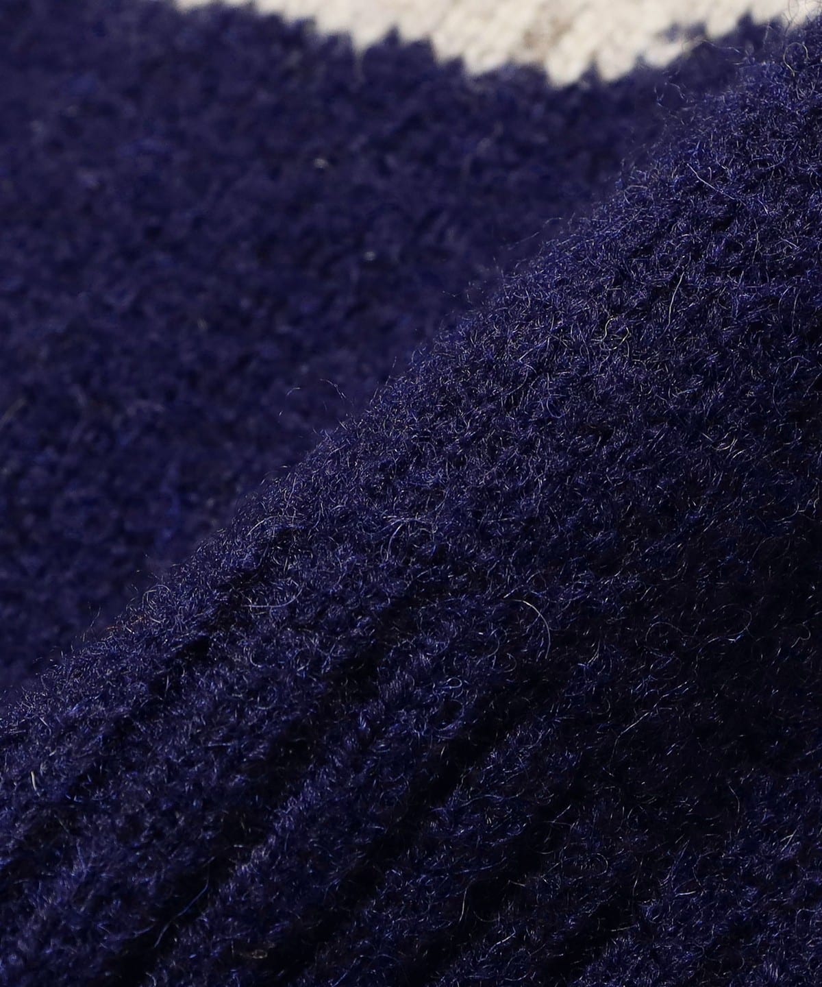 Beams Plus Crew Intarsia Duck Pattern | thegoodlife. UAE