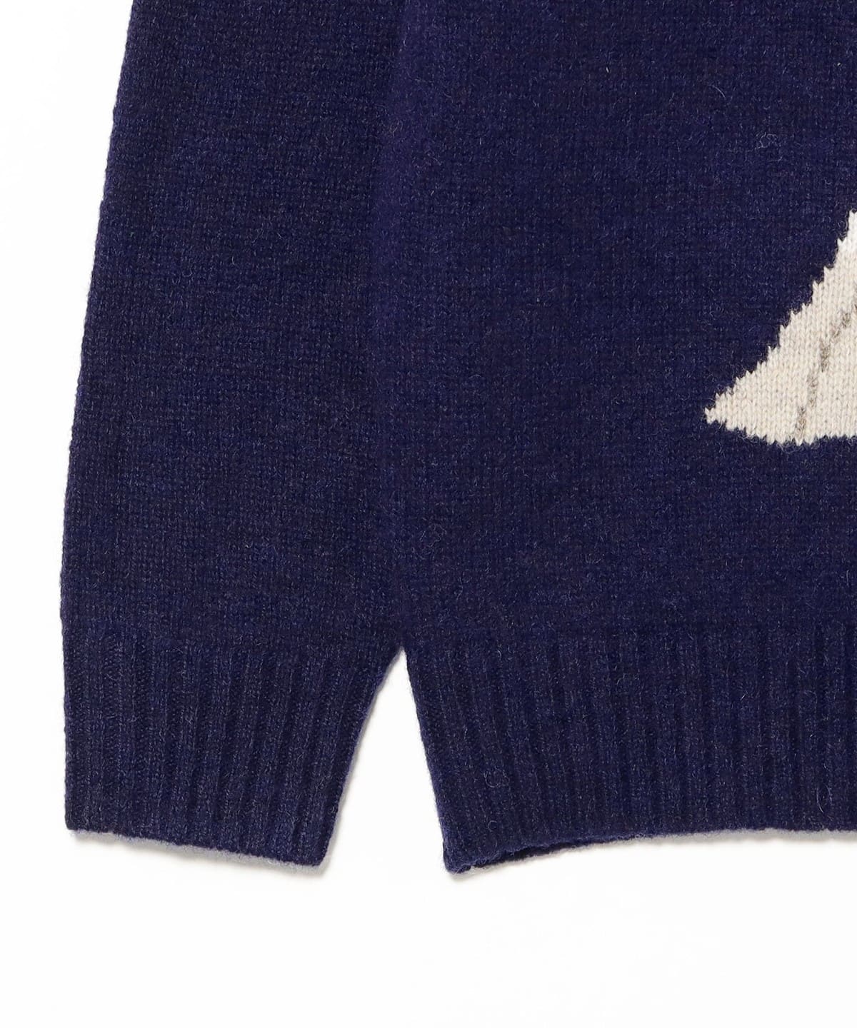 Beams Plus Crew Intarsia Duck Pattern | thegoodlife. UAE