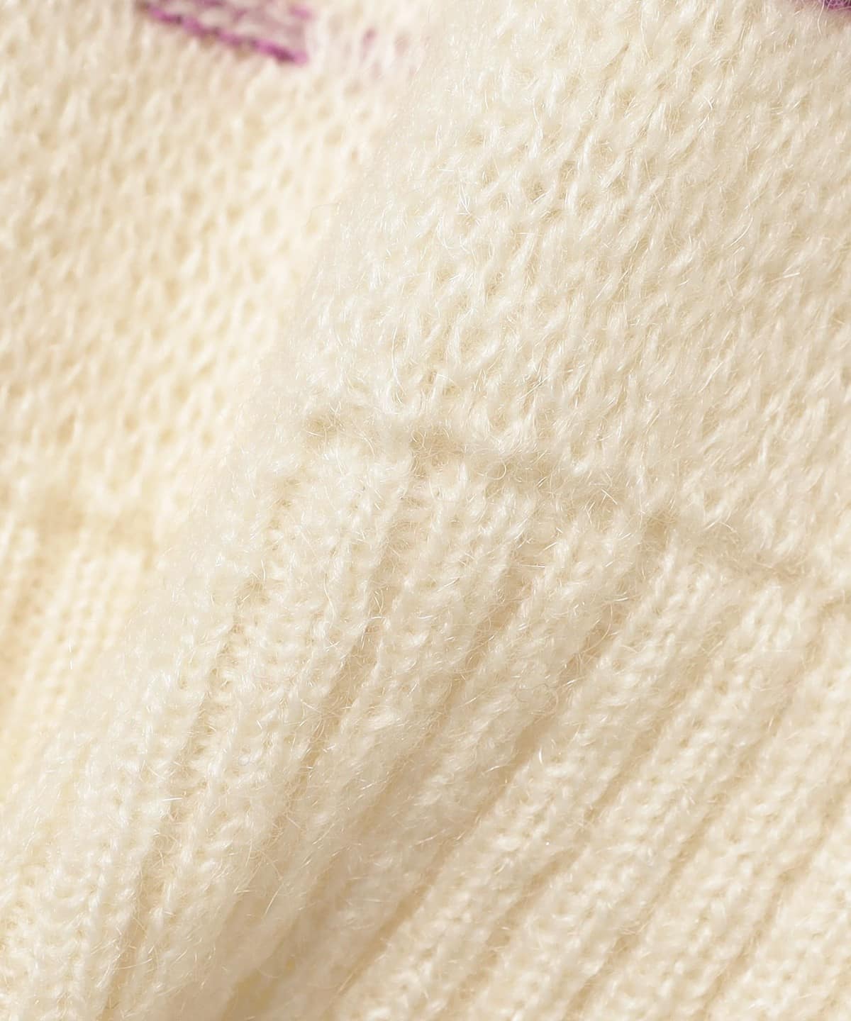 Beams Plus Crew Jacquard Stripe | thegoodlife. UAE