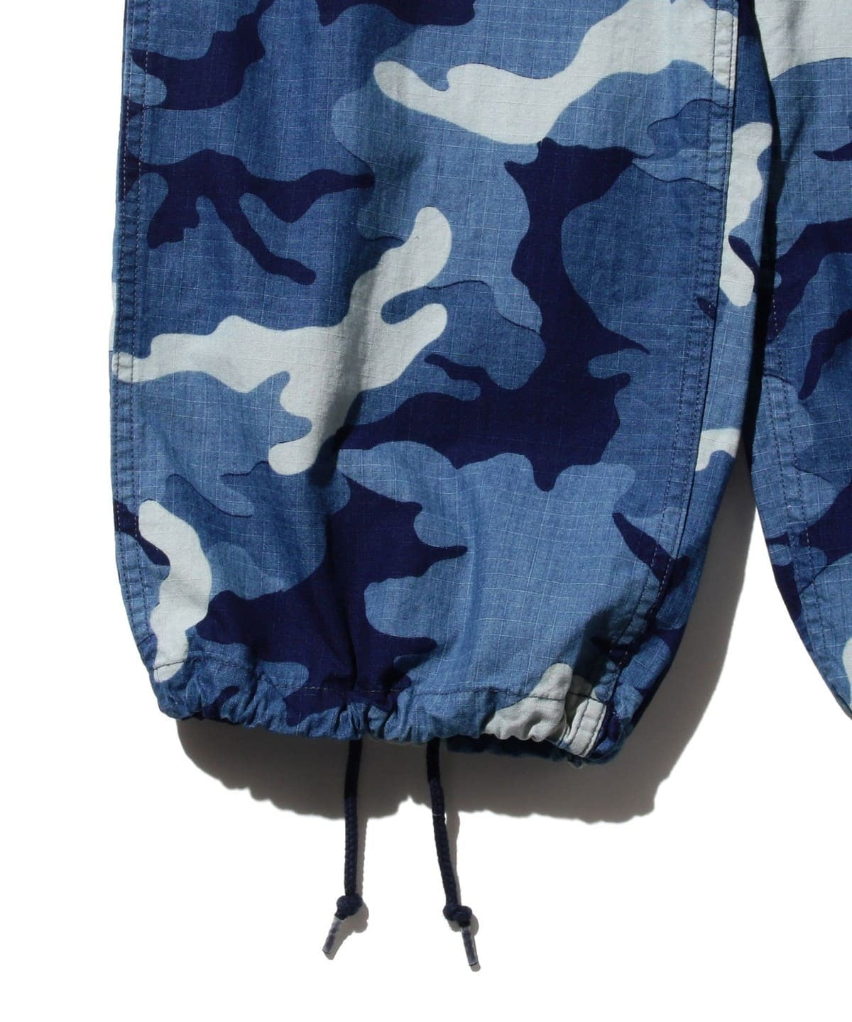 Beams Plus MIL 6 Pocket Indigo Ripstop Discharge Camo Print | thegoodlife. UAE