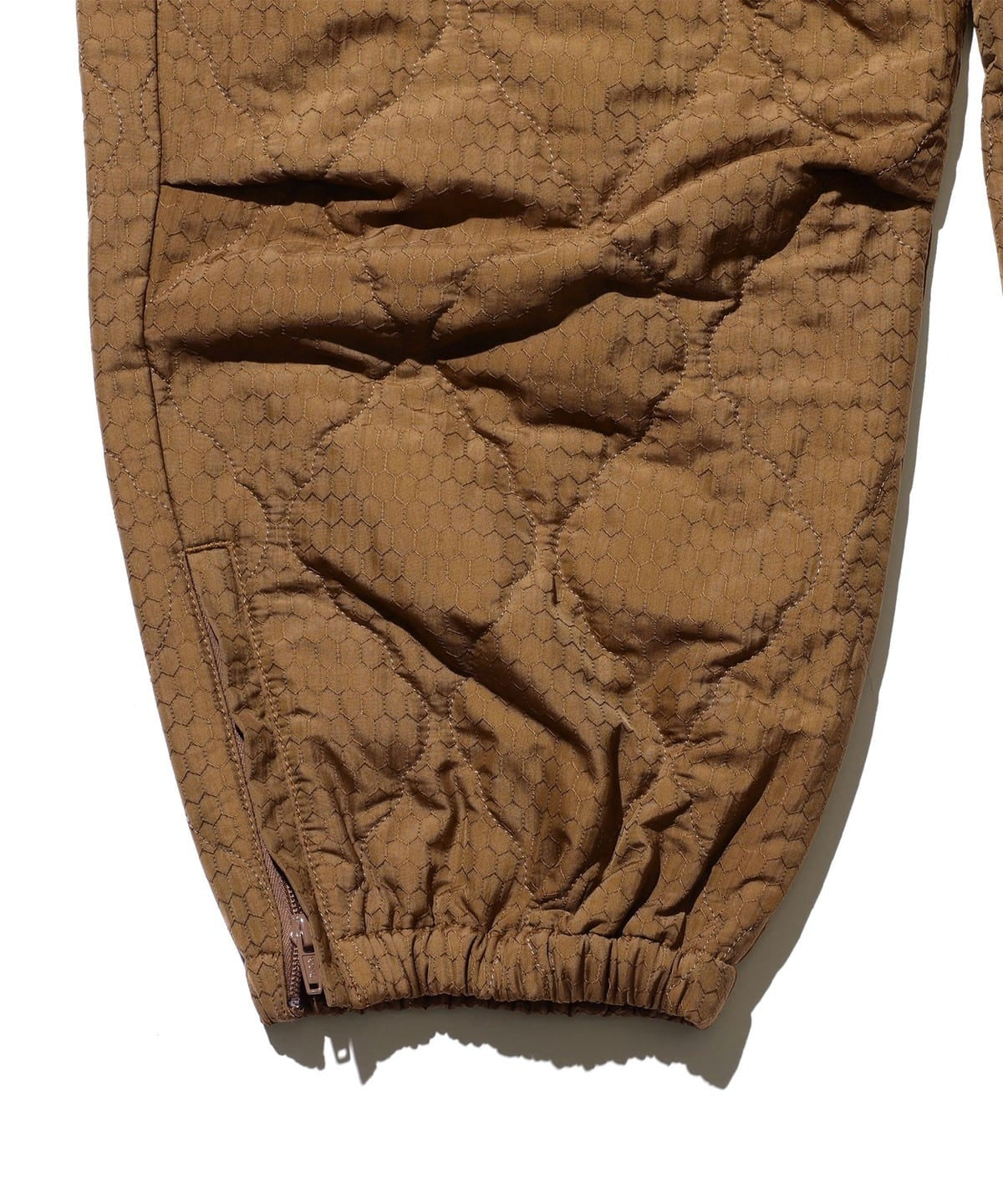 Beams Plus MIL Athletic Pants Quilt Hexagon Jacquard Nylon | thegoodlife. UAE