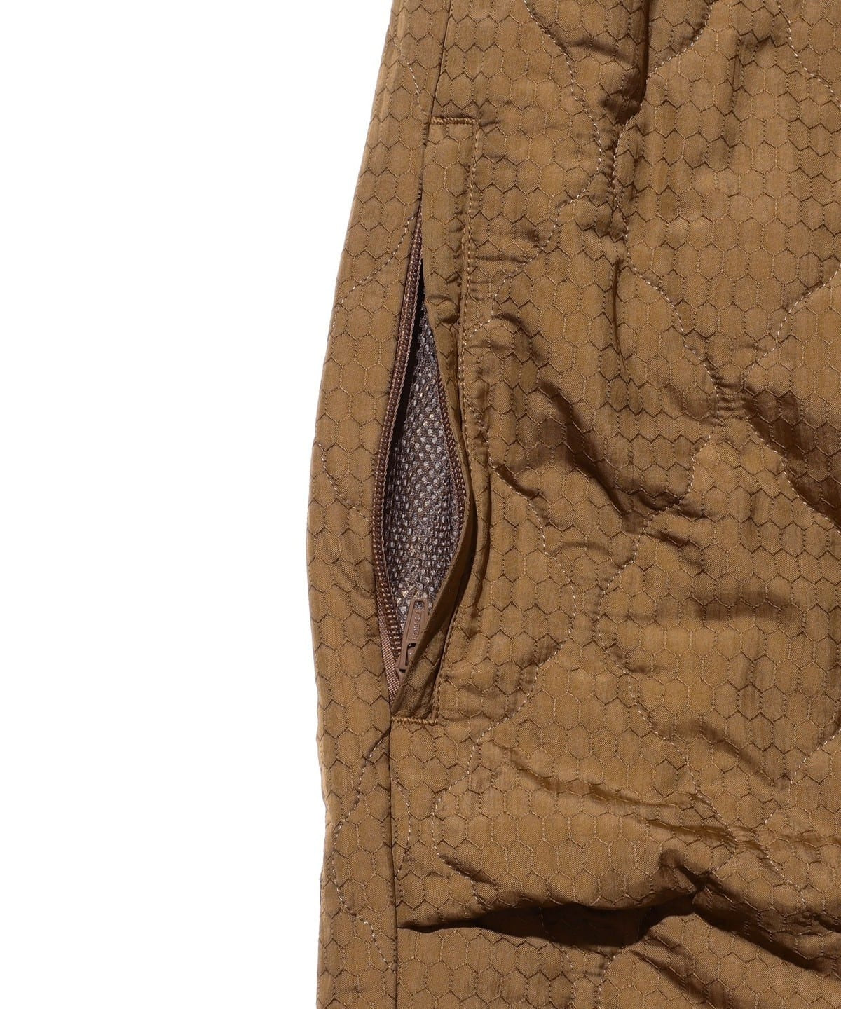 Beams Plus MIL Athletic Pants Quilt Hexagon Jacquard Nylon | thegoodlife. UAE
