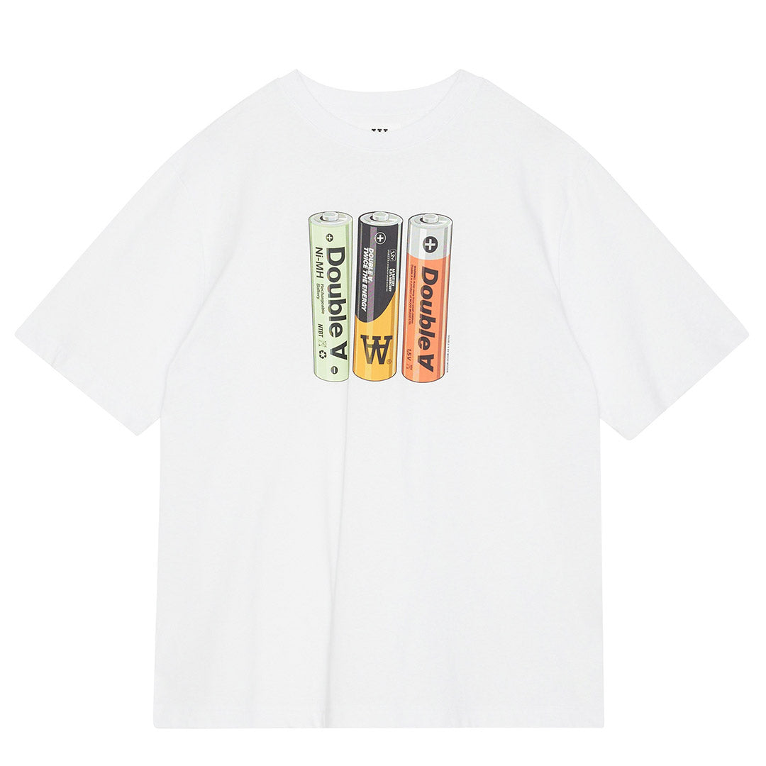 Wood Wood - WWAsa Battery T-shirt - T-Shirt - thegoodlife.