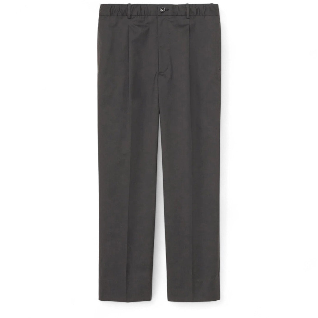 Goldwin - Woolly Twill One Tuck Pants - Pants - thegoodlife.