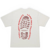 Gramicci Footprints Tee Pigment Dyed | thegoodlife. UAE
