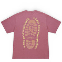 Gramicci Footprints Tee Pigment Dyed | thegoodlife. UAE