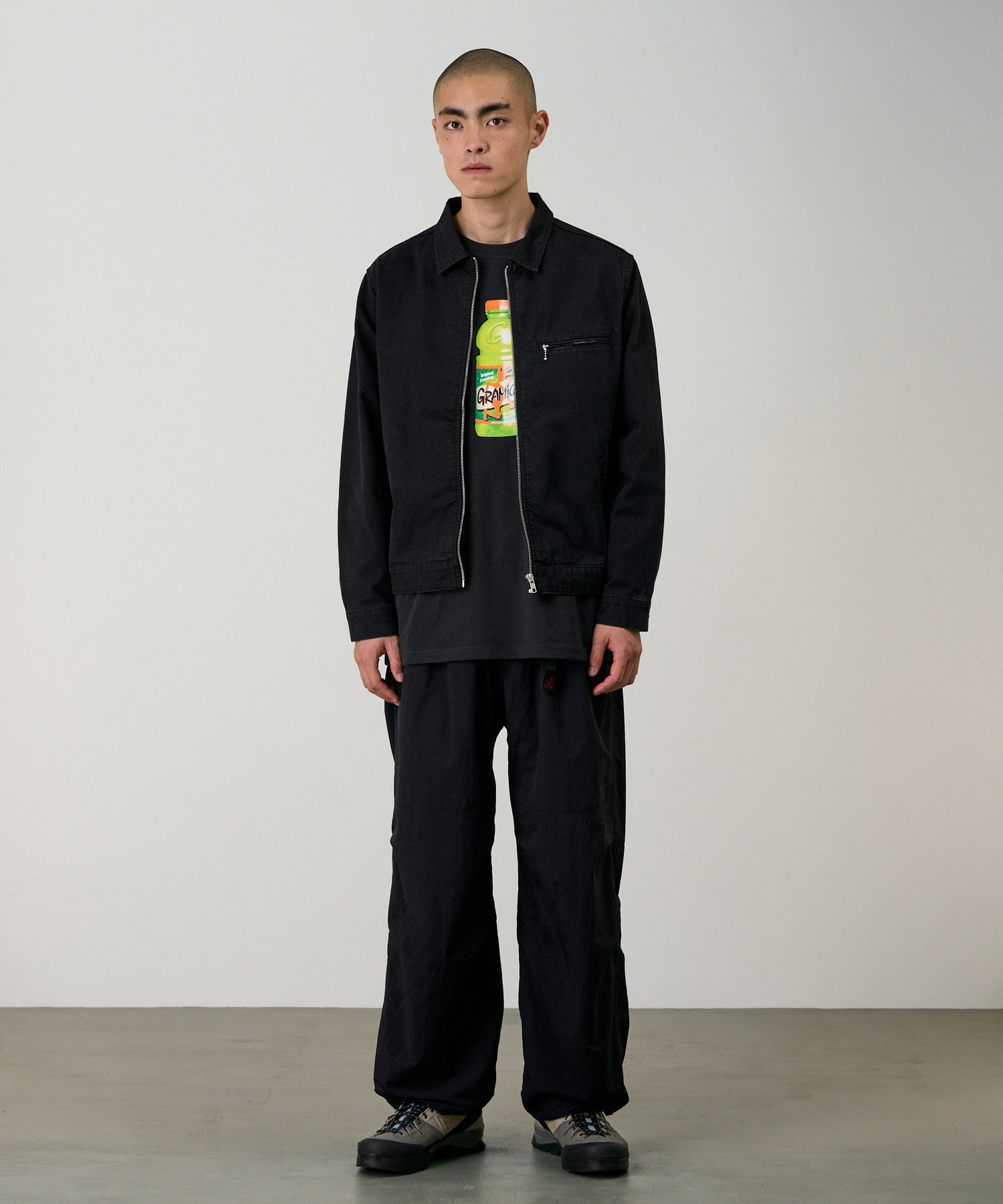 Nylon Paneled Trek Pant