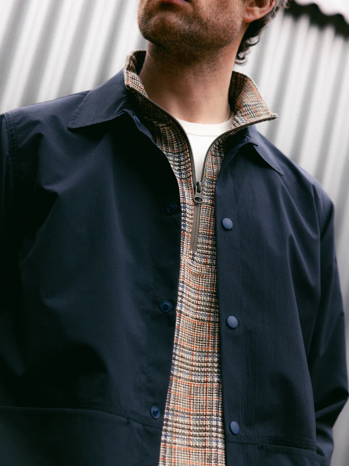 Armadale Coach Jacket In Navy 37.5® Tech