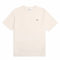 Cargill Tee In Ecru Cotton Jersey