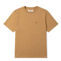 Cargill Tee In Tan Cotton Jersey