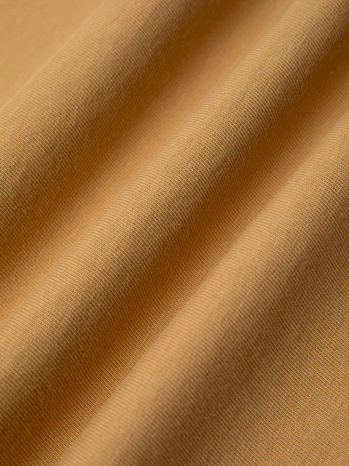 Cargill Tee In Tan Cotton Jersey