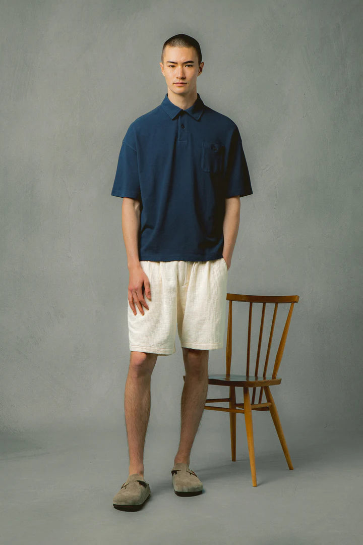 Mhor Short in Ecru Matchstick