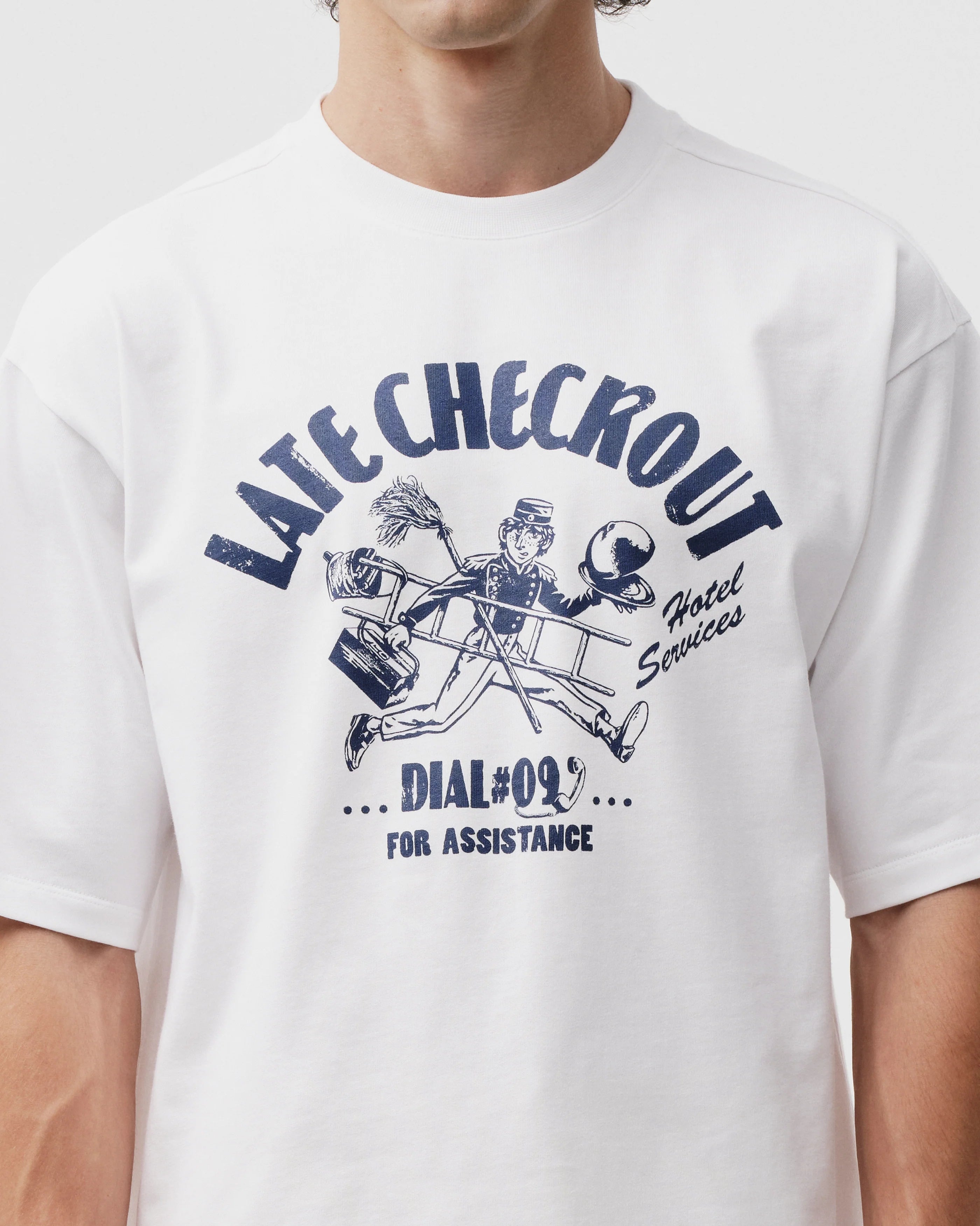 White Hotel Services Tee
