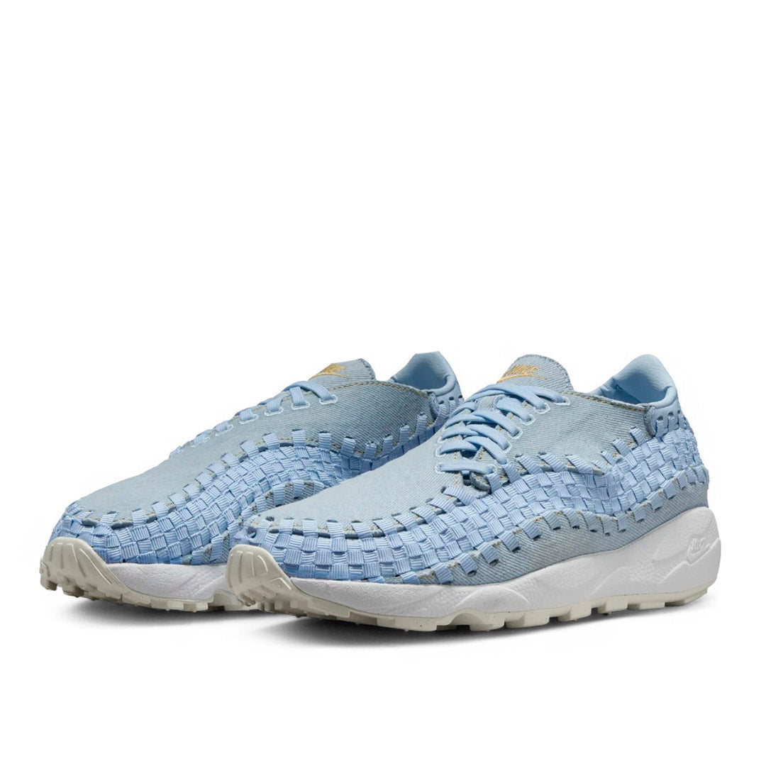 Nike Air Footscape Woven Sneakers Denim/Ice Blue/White/Wheat
