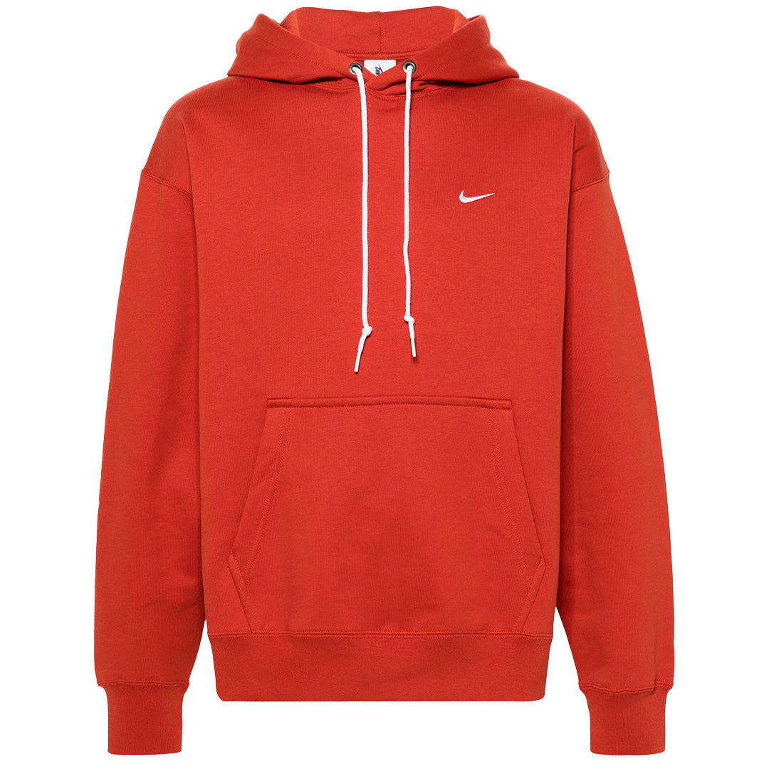 Nike - Solo Swoosh Fleece Pullover Hoodie - Hoodie - thegoodlife.