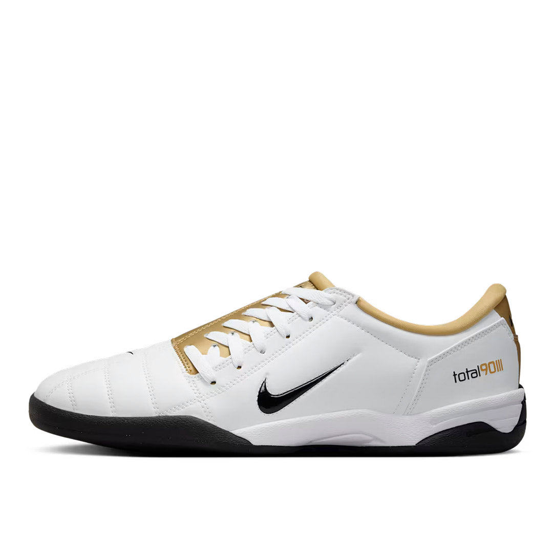 Nike Total 90 Sneakers White Black Metallic Gold Men